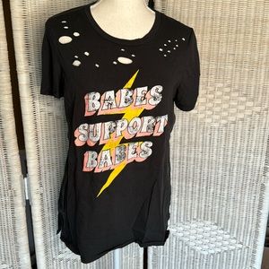 Babes Support babes T-shirt